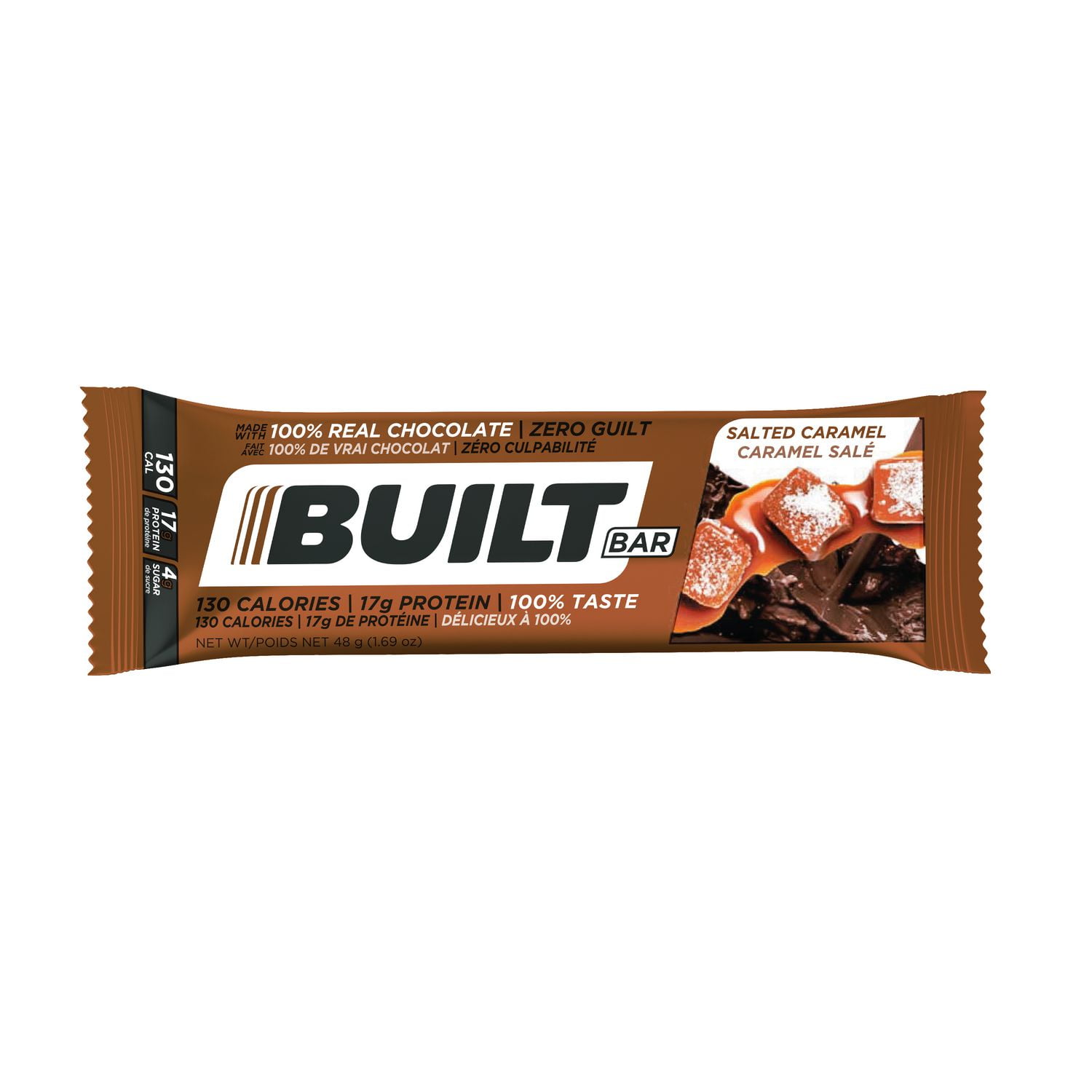 Built Bar Caramel Sale , 4/boite