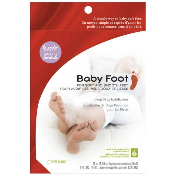 Baby Foot exfoliation profonde  de le peau des pieds
