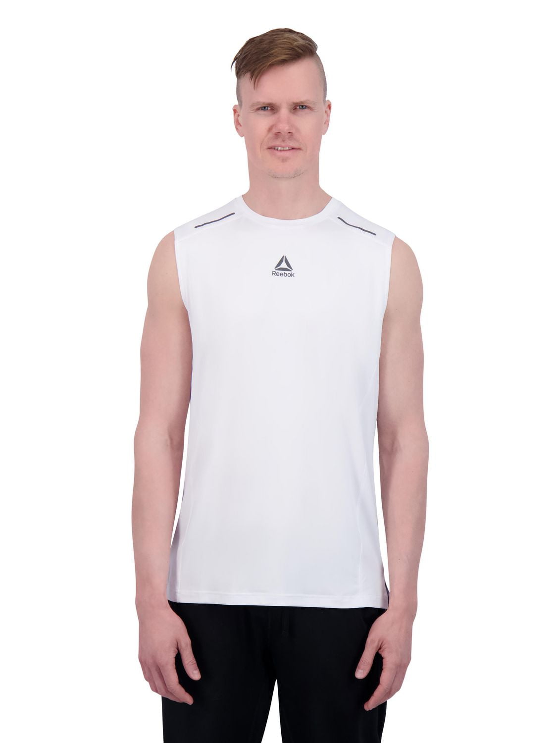 Reebok Men s Triathlon Muscle Performance Sleeveless Top Walmart