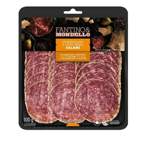 Salami séché glacé au parmesan et poivre noir Fantino & Mondello 100g