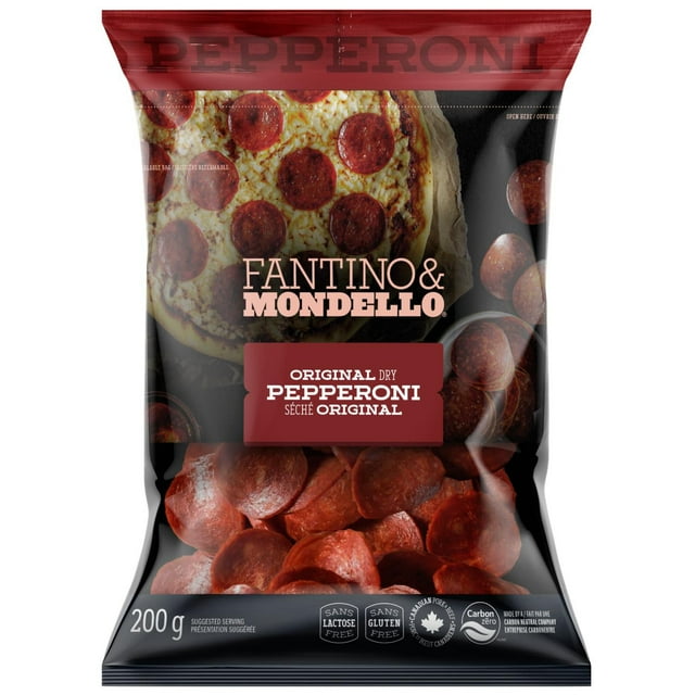 Fantino & Mondello Sliced Dry Pepperoni, 200 g