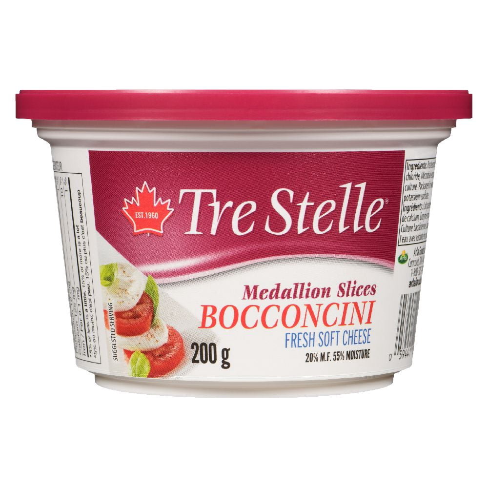 thumbnail image 3 of Tre Stelle Medallion Slices Bocconcini Cheese 200 g, 3 of 7