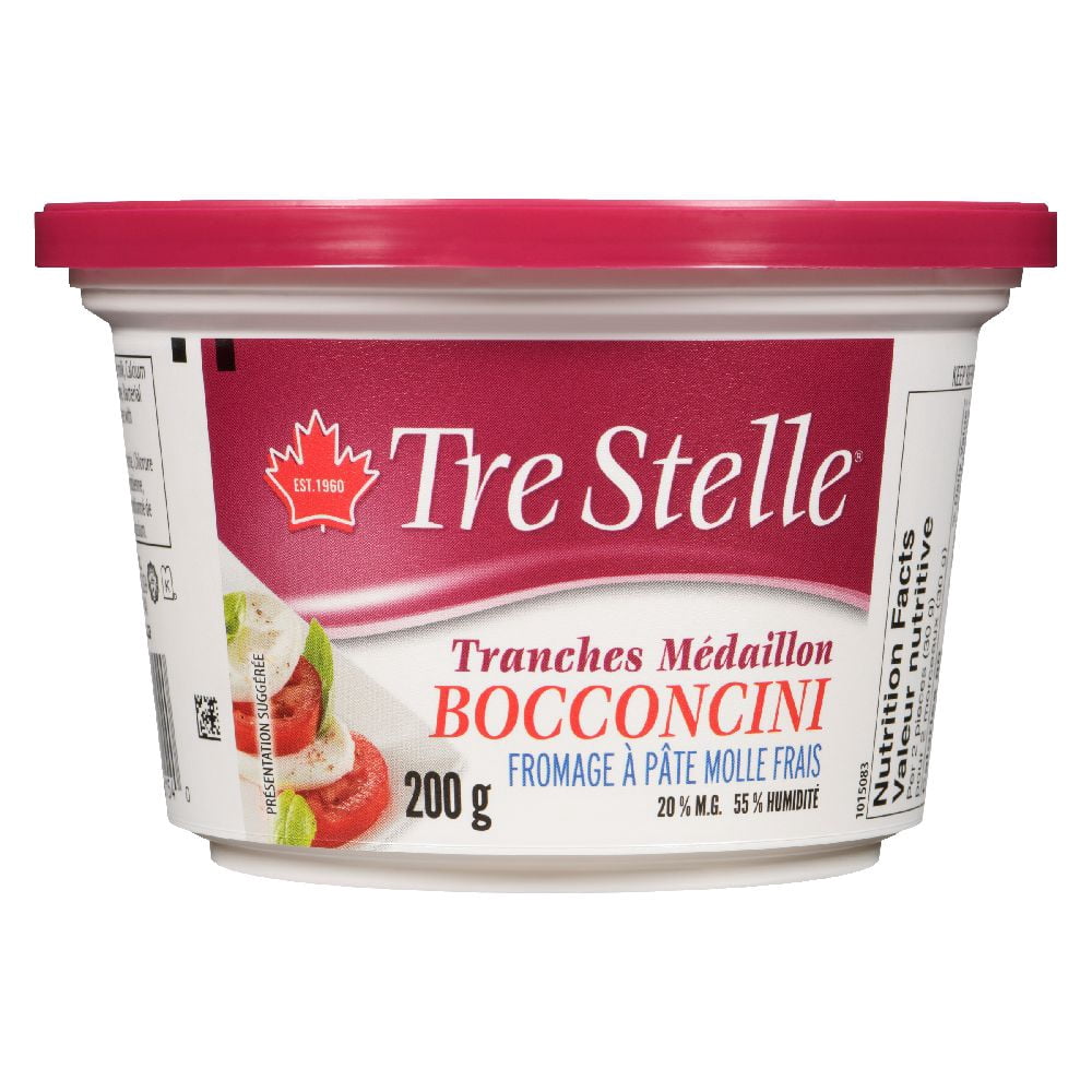 thumbnail image 4 of Tre Stelle Medallion Slices Bocconcini Cheese 200 g, 4 of 7