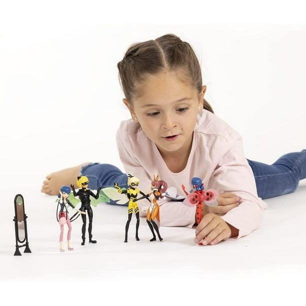 Figurine jouet Miraculous Abeille Poupée pour enfants plus de 4 ans. 