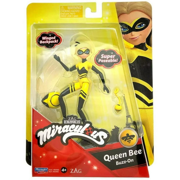 BANDAI Miraculous Ladybug - Poupée mannequin 26 cm : Queen Bee