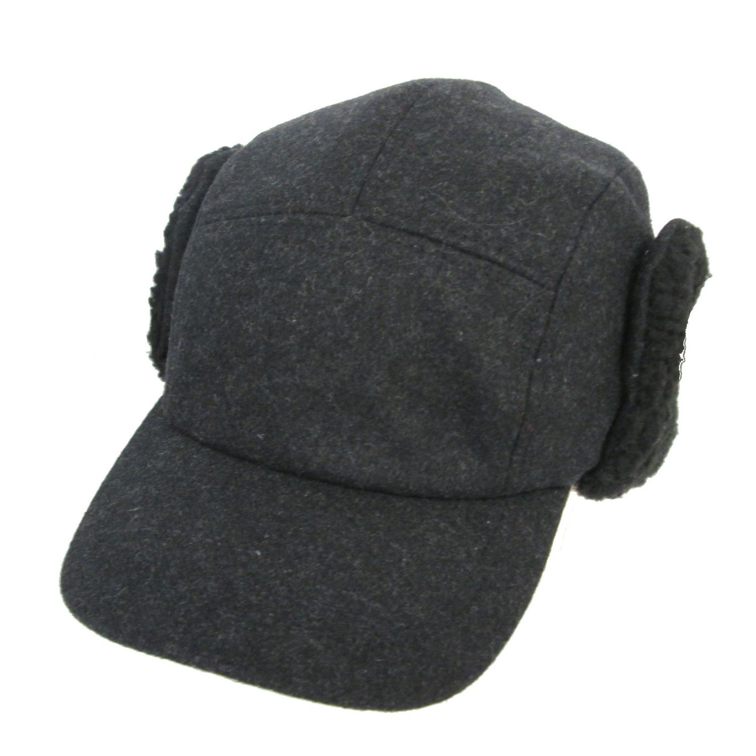 mens peaked trapper hat