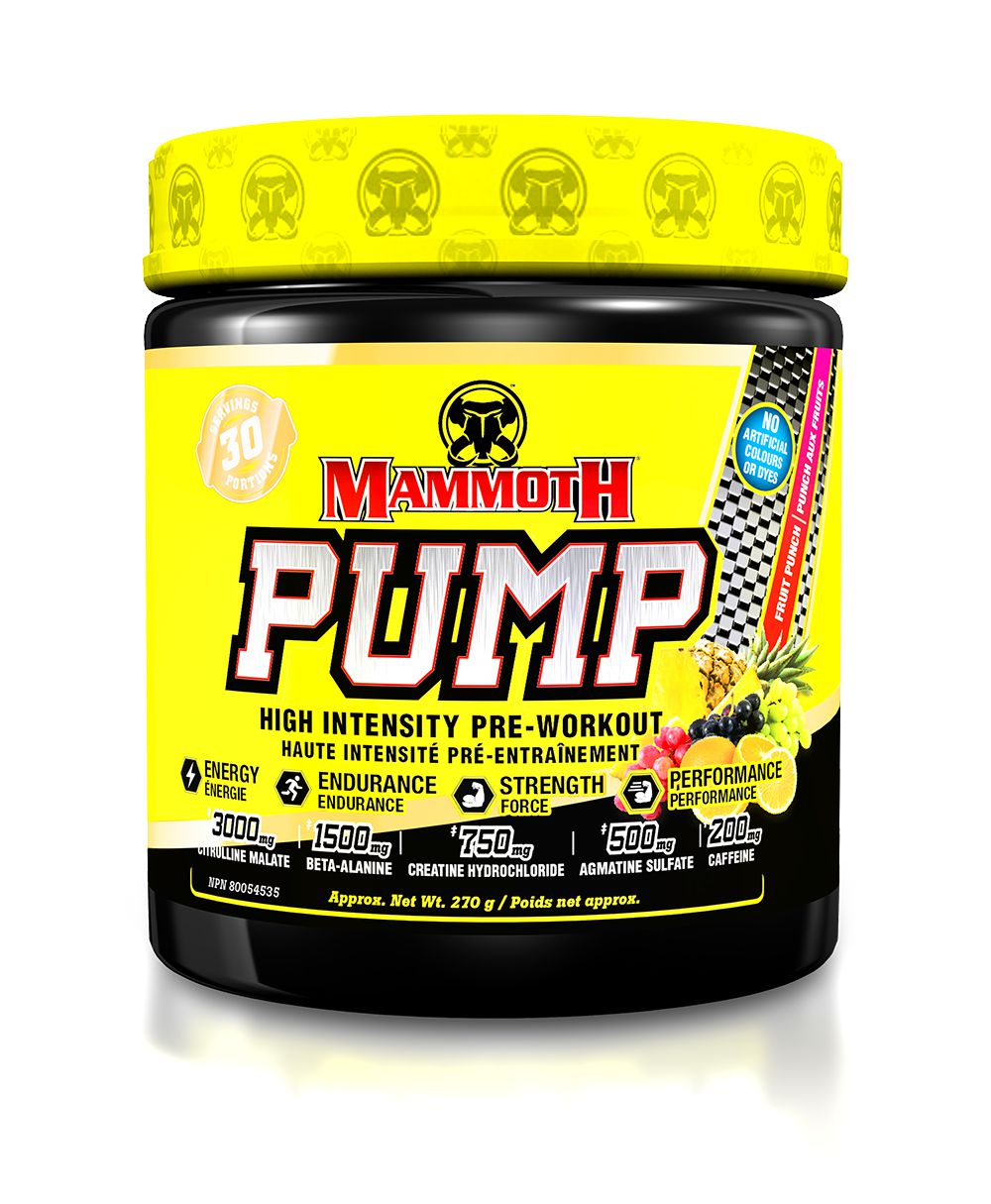 Mammoth Pump, Fruit Punch 30 serve