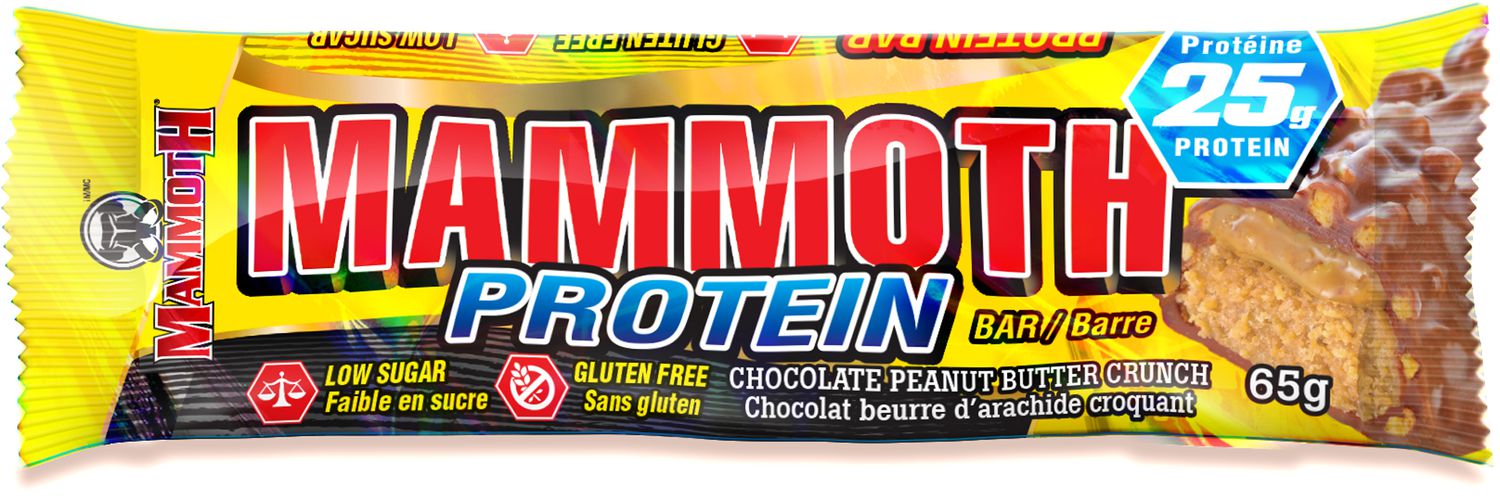 Mammoth Protein Bar, Peanut Butter Crunch