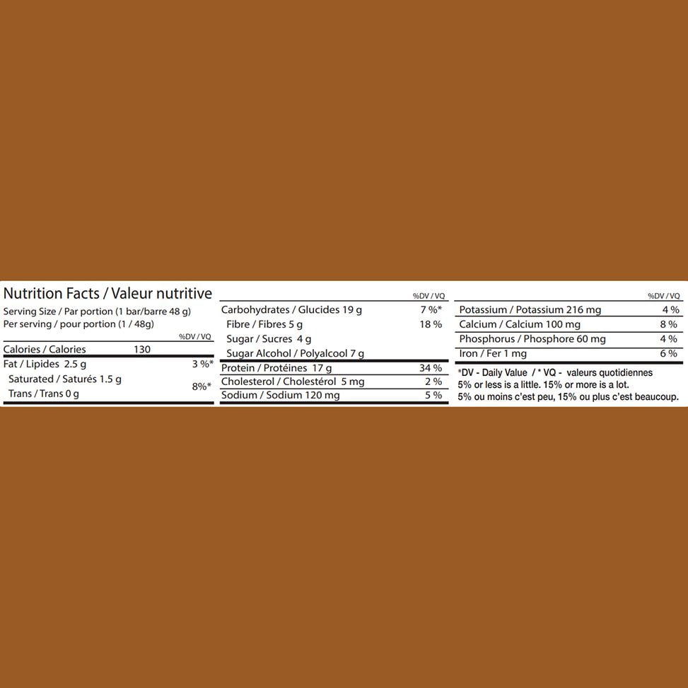 Built Bar Salted Caramel, 48g/Bar