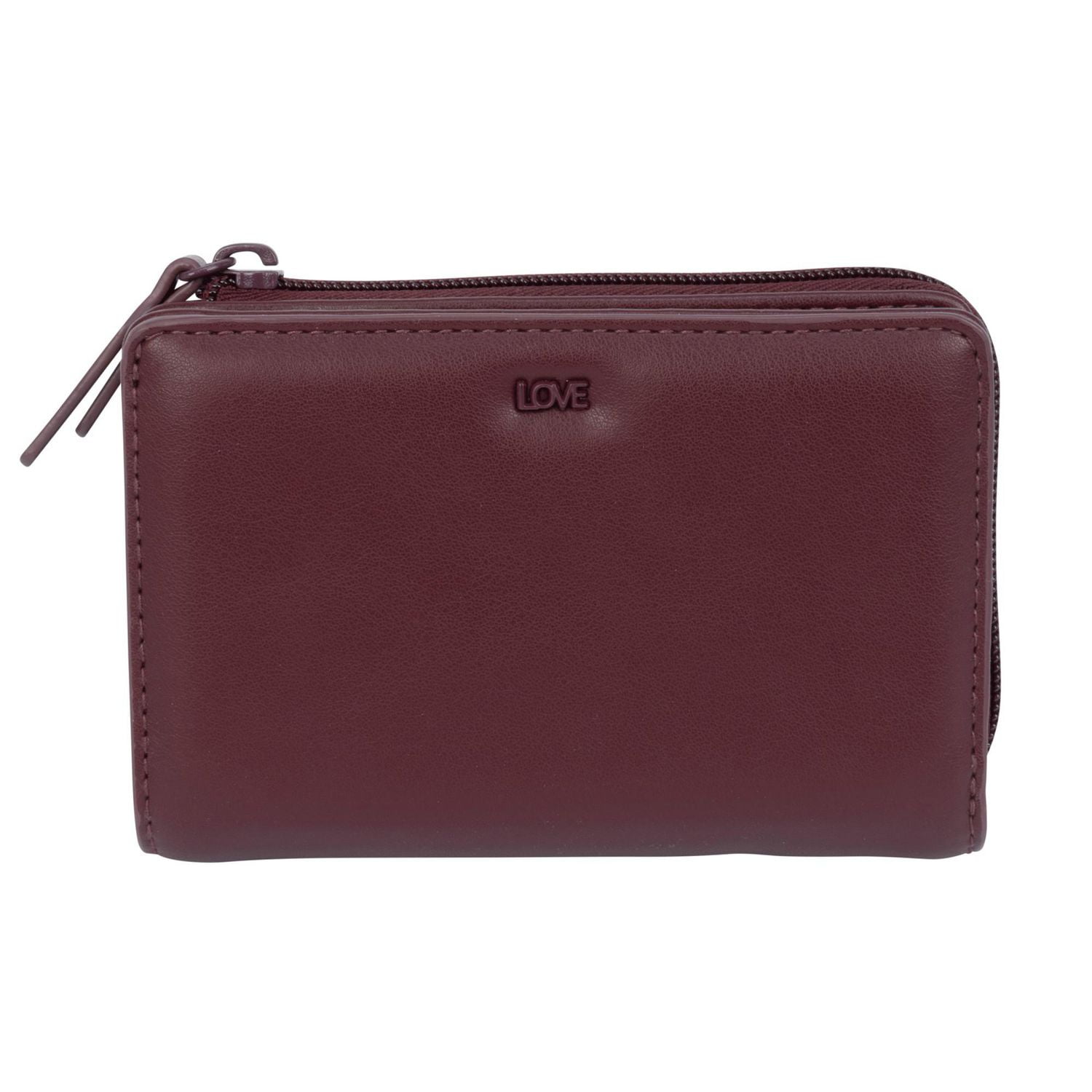 Time And Tru Front Card Organizer With Back Zip Compartment, Front card organizer.