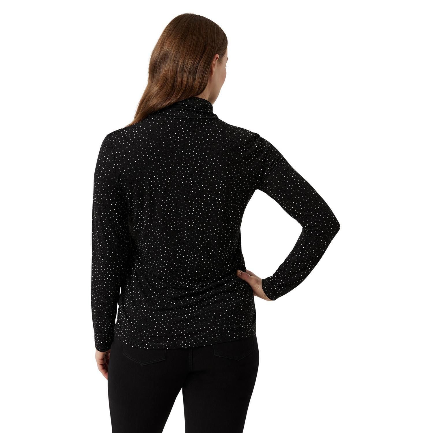 Chaps Mock Neck Sweater