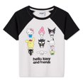 thumbnail image 3 of Hello Kitty Women's Raglan Tee, 3 of 3