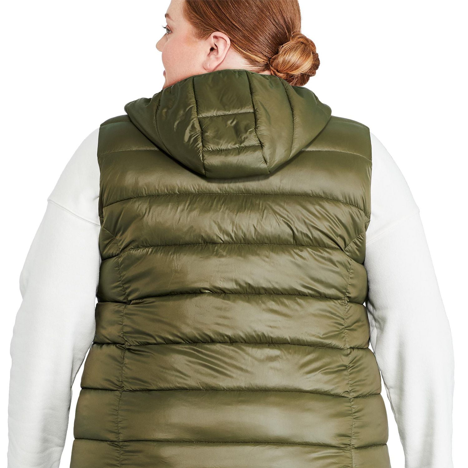 George Plus Women's Puffer Vest, Sizes 1X-4X