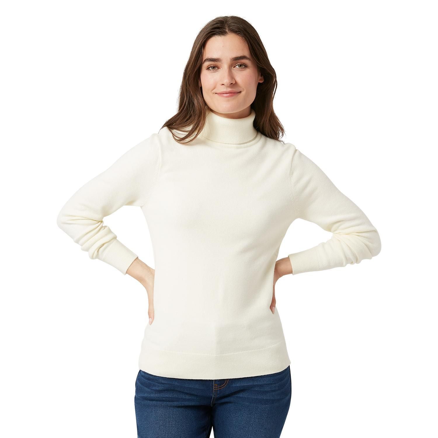 Chaps Mock Neck Sweater
