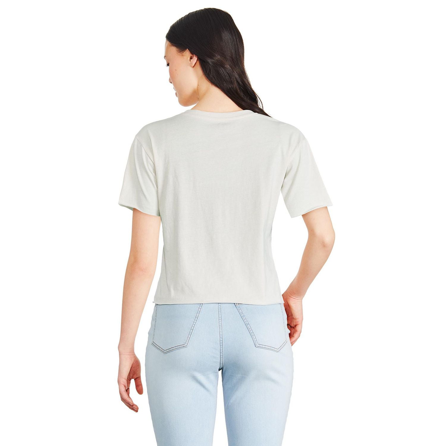 T-shirt écourté Smokey Bear pour femmes