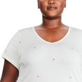 thumbnail image 4 of George Plus Women's V-Neckline Tee, 4 of 6