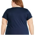 thumbnail image 3 of George Plus Women's V-Neckline Tee, 3 of 6