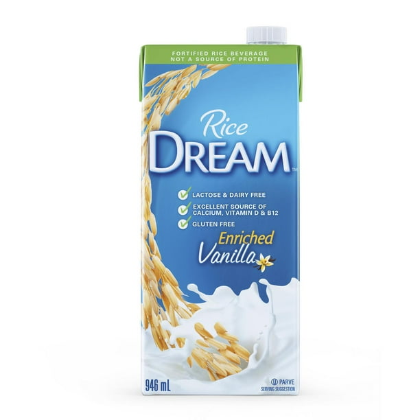 Rice Dream - Boisson non laitière enrichie à la vanille
