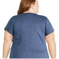 thumbnail image 3 of George Women's Plus V-Neckline Tee, 3 of 6