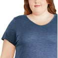 thumbnail image 4 of George Women's Plus V-Neckline Tee, 4 of 6