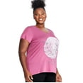 thumbnail image 2 of George Women's Plus V-Neckline Tee, 2 of 6