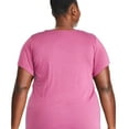 thumbnail image 3 of George Women's Plus V-Neckline Tee, 3 of 6