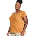 thumbnail image 2 of George Women's Plus V-Neckline Tee, 2 of 6