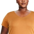 thumbnail image 4 of George Women's Plus V-Neckline Tee, 4 of 6