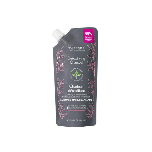 Renpure Charbon Détoxifiant Masque Capillair