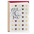 thumbnail image 1 of Hallmark Anniversary Card, Love Card, Romantic Birthday Card (You & Me), 1 of 6