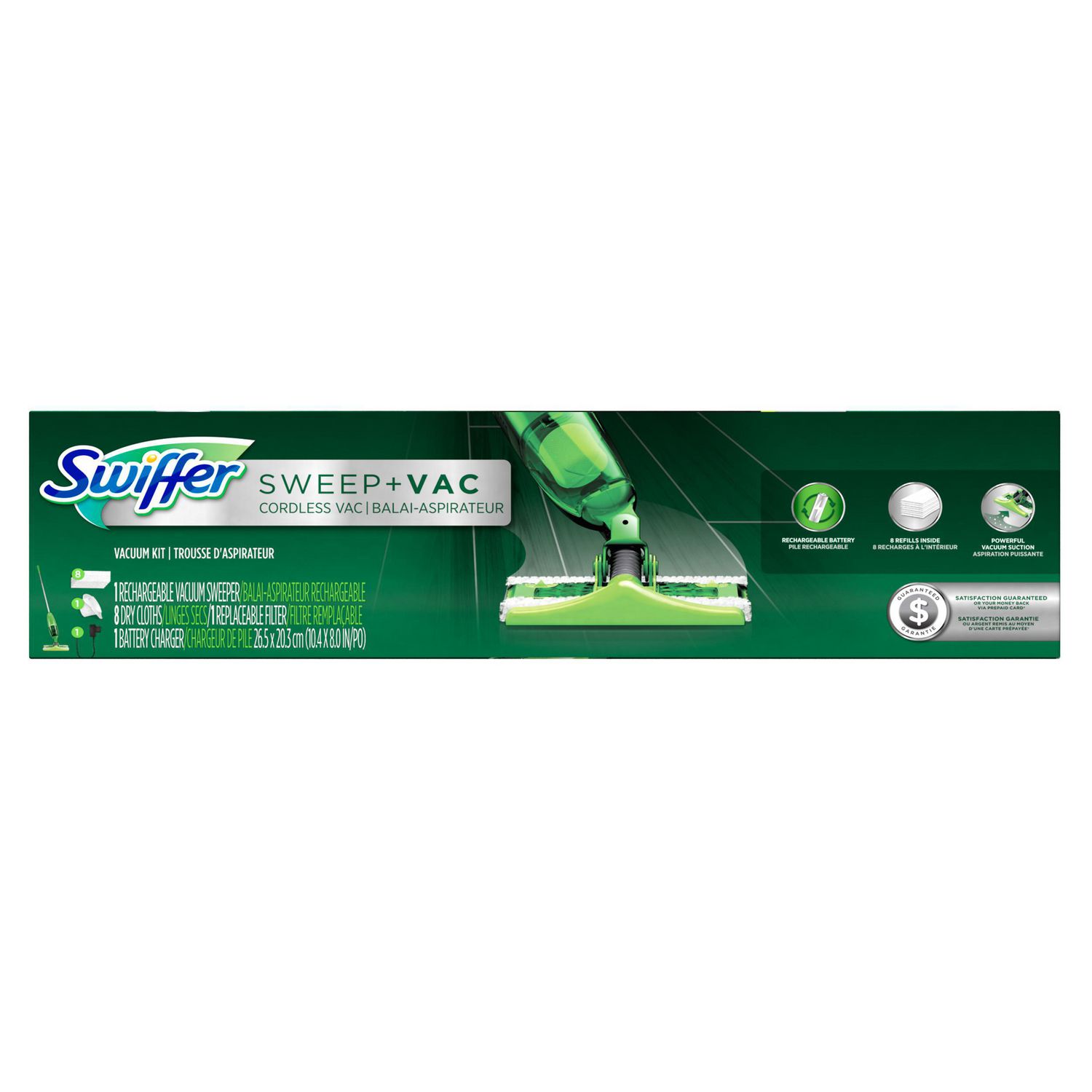 How do you replace a Swiffer vac battery?