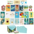 thumbnail image 1 of Hallmark Pack of 24 Handmade Assorted Boxed Greeting Cards, Modern Greenery—Birthday Cards, Baby Shower Cards, Wedding Cards, Sympathy Cards, Thinking of You Cards, Thank You Cards, 1 of 7
