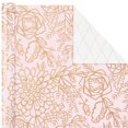 thumbnail image 4 of Hallmark Reversible Wrapping Paper Roll Bundle, Pastel & Metallic Celebrate (3-Pack: 75 sq. ft. ttl.) , 4 of 6