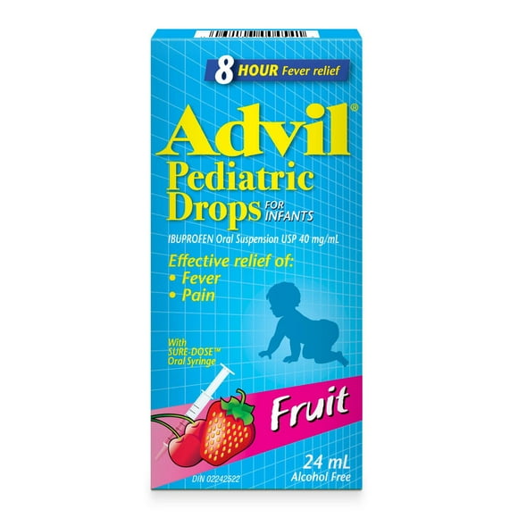 Advil Pediatric Drops (24 mL, Fruit Flavour), 24mL
