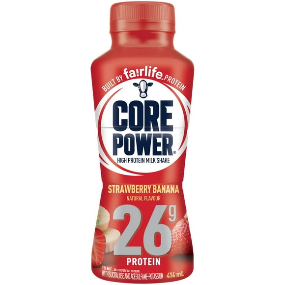 Core Power Strawberry Banana, Strbry Protein Shake