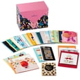 thumbnail image 4 of Hallmark Pack of 24 Handmade Assorted Boxed Greeting Cards, Modern Floral—Birthday Cards, Baby Shower Cards, Wedding Cards, Sympathy Cards, Thinking of You Cards, Thank You Cards, 4 of 7