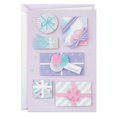 thumbnail image 1 of Hallmark Signature Birthday Card for Women (Wrapped Gifts), 1 of 6