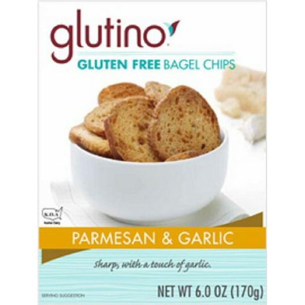 Glutino Gluten Free Parmesan Garlic Bagel Chips, 170 g Walmart.ca