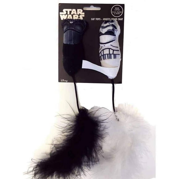 Silver Paw Star Wars Storm Trooper et souris Dark Vador