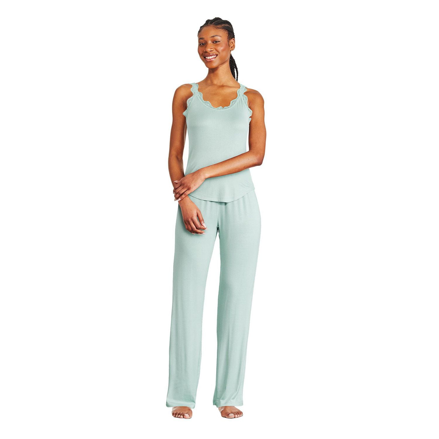 George Women's Rib Cami 2-Piece Set