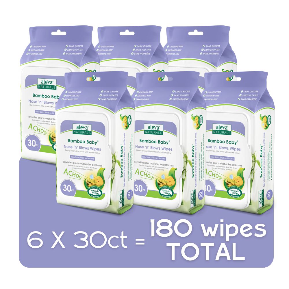 Aleva Naturals Bamboo Fem Intimate Wipes - 30ct