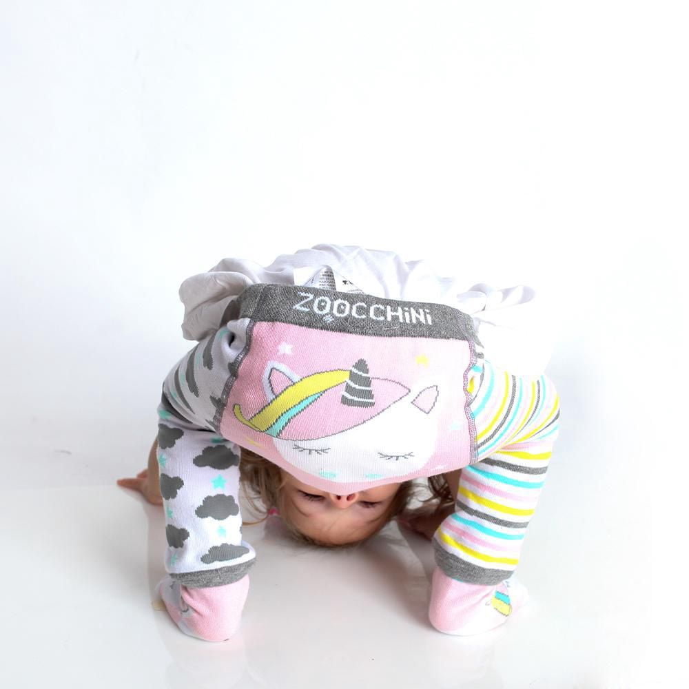 ZOOCCHINI Grip + Easy Baby Toddler Comfort Crawler Legging & Socks Set
