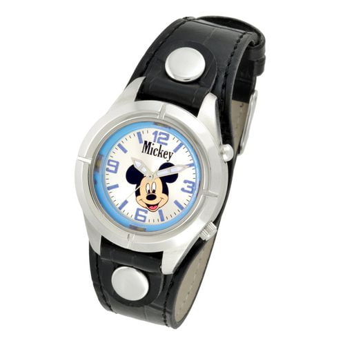 Adult Mickey Mouse Lightup Analog Watch 