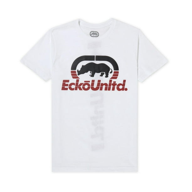 Ecko Unltd. T-shirt à col rond à manches courtes pour hommes graphique “Progressif”