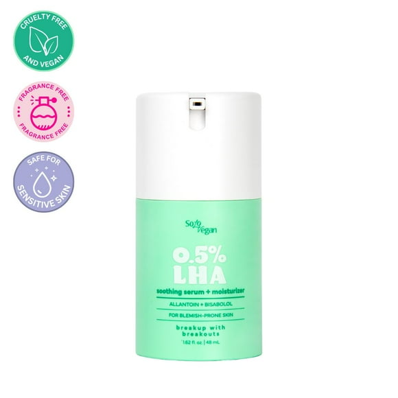 SoloVegan 0,5% LHA Sérum Apaisant + Hydr Sérum Apaisant + Hydr 48 mL