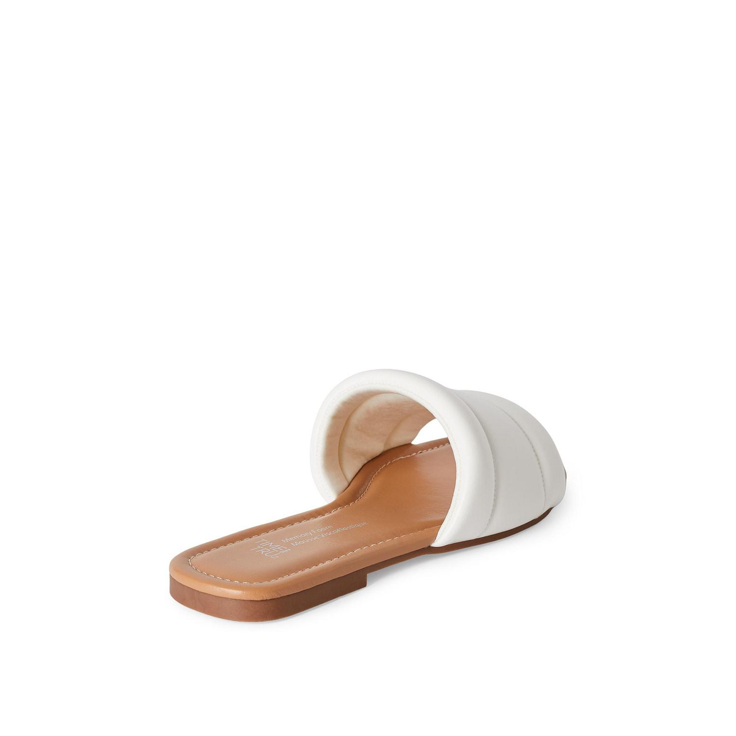 Time and Tru Women's Wide Strap Sandals