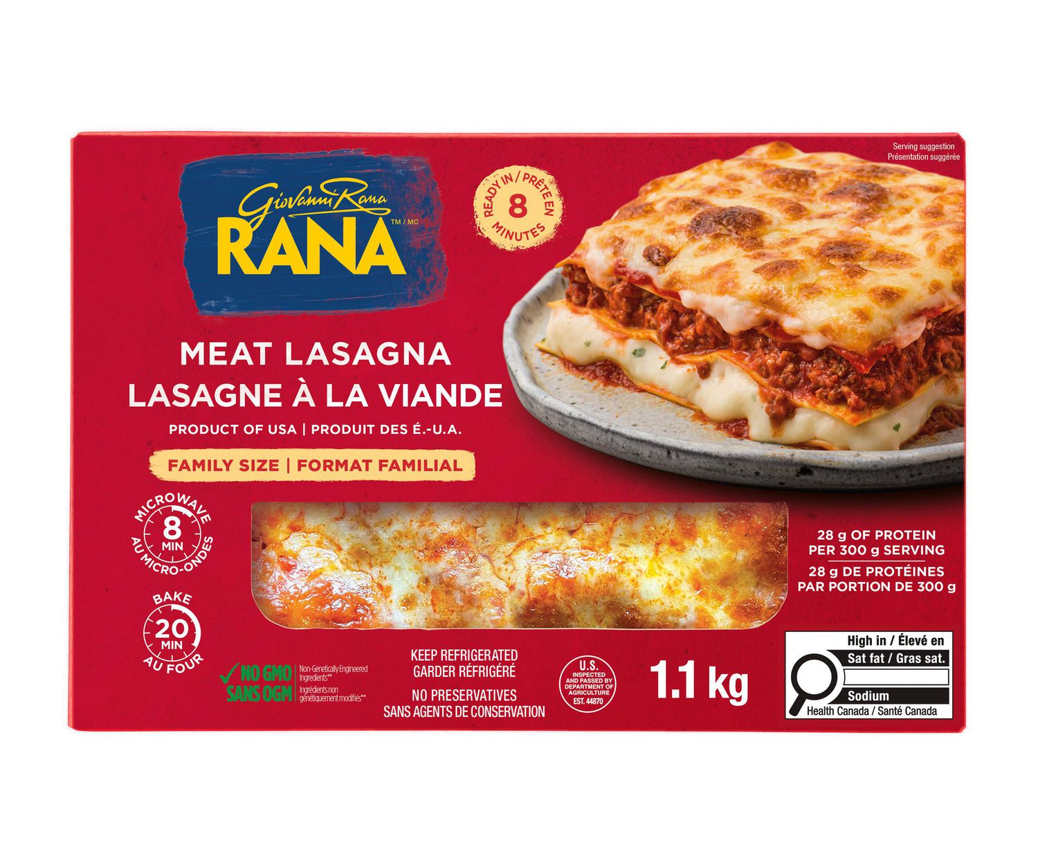 Rana Meat Lasagna
