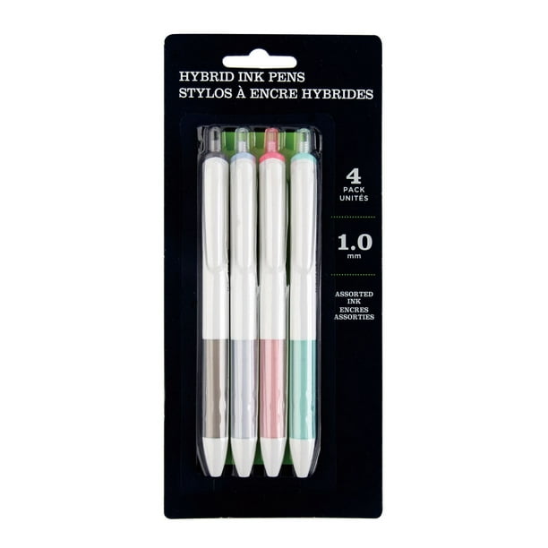 1.0 mm Assorted Ink Hybrid Ink Pens - Walmart.ca