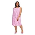 thumbnail image 1 of Iyla Women's Plus Sleeveless Nightgown, 1 of 6