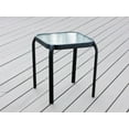 thumbnail image 2 of Table d'appoint empilable de 16 po carré - Noir, 2 of 2